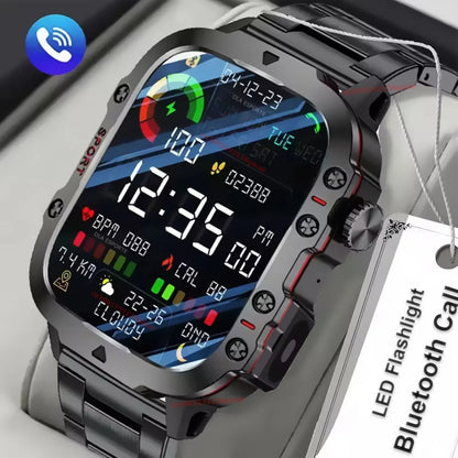 Tunox W60 Smartwatch – Bluetooth-Anrufe, Fitness- & Schlaftracking