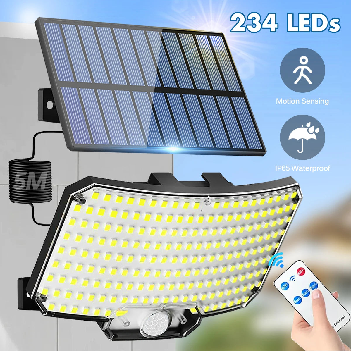 234 LED Solarstrahler.