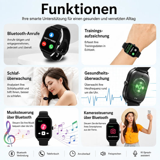 Smartwatch mit Telefonfunktion